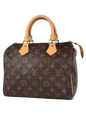 Louis Vuitton Speedy 25 Handbag Monogram Brown